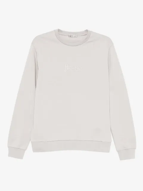 Herno logo-print sweatshirt