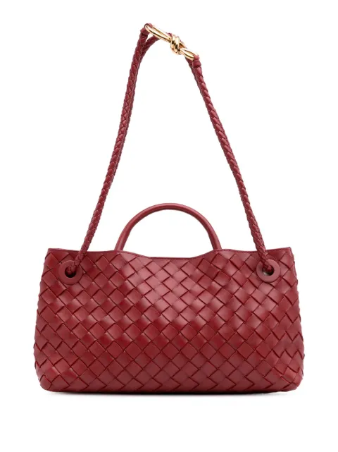 Bottega Veneta Pre-Owned bolsa satchel East West Andiamo de piel de cordero Intrecciato 2012-2025