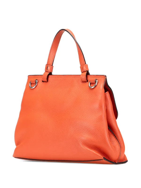 Gucci Pre-Owned 2000-2015 スモール レザー バンブー デイリー