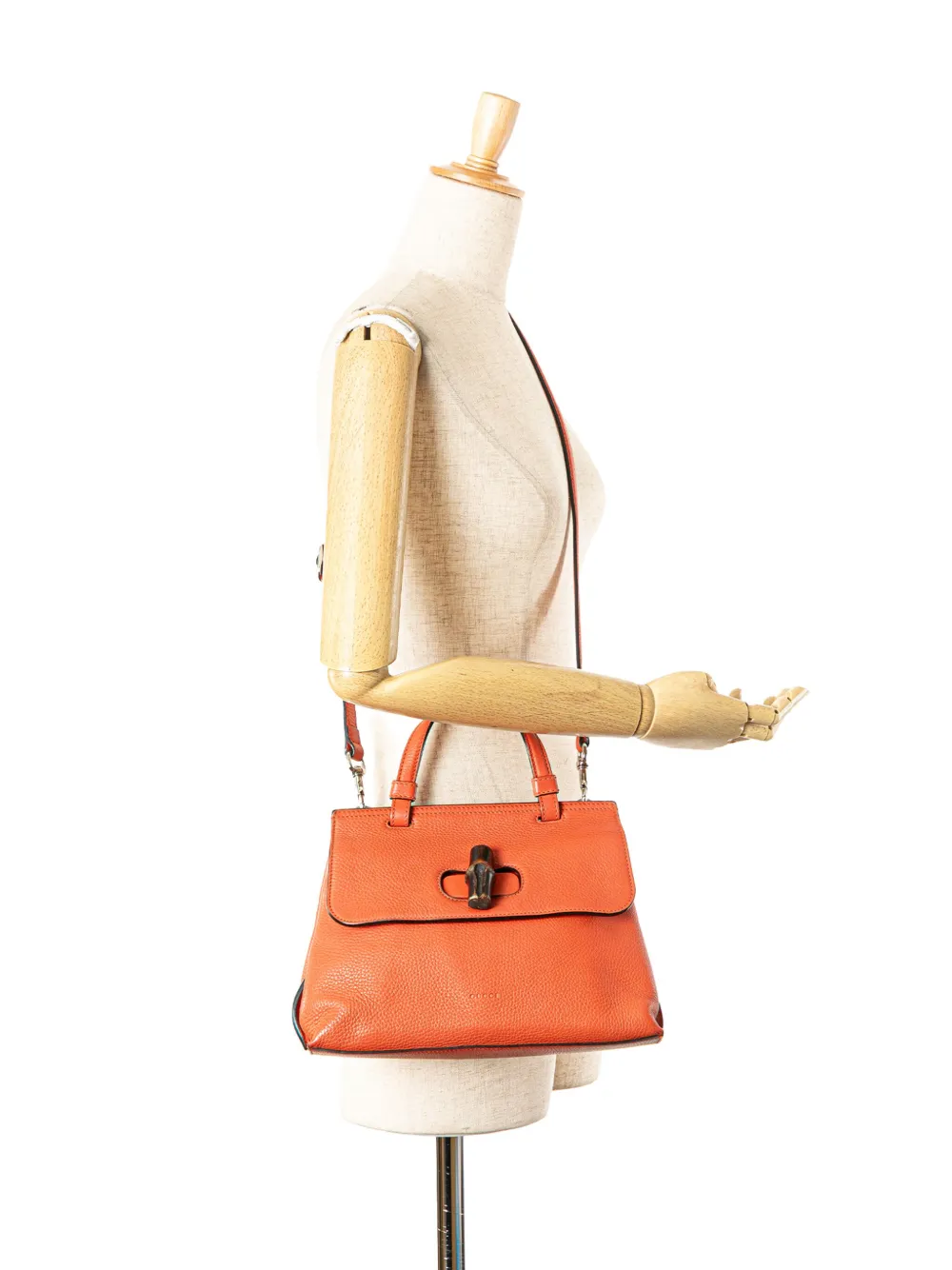 Gucci Pre-Owned 2000-2015 Small Leather Bamboo Daily satchel | Pre-Owned | Image 2