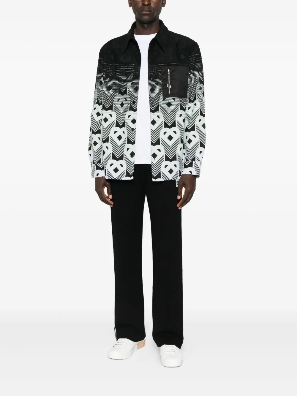 Casablanca zip-pocket shirt jacket | Shirt Jackets | Image 2