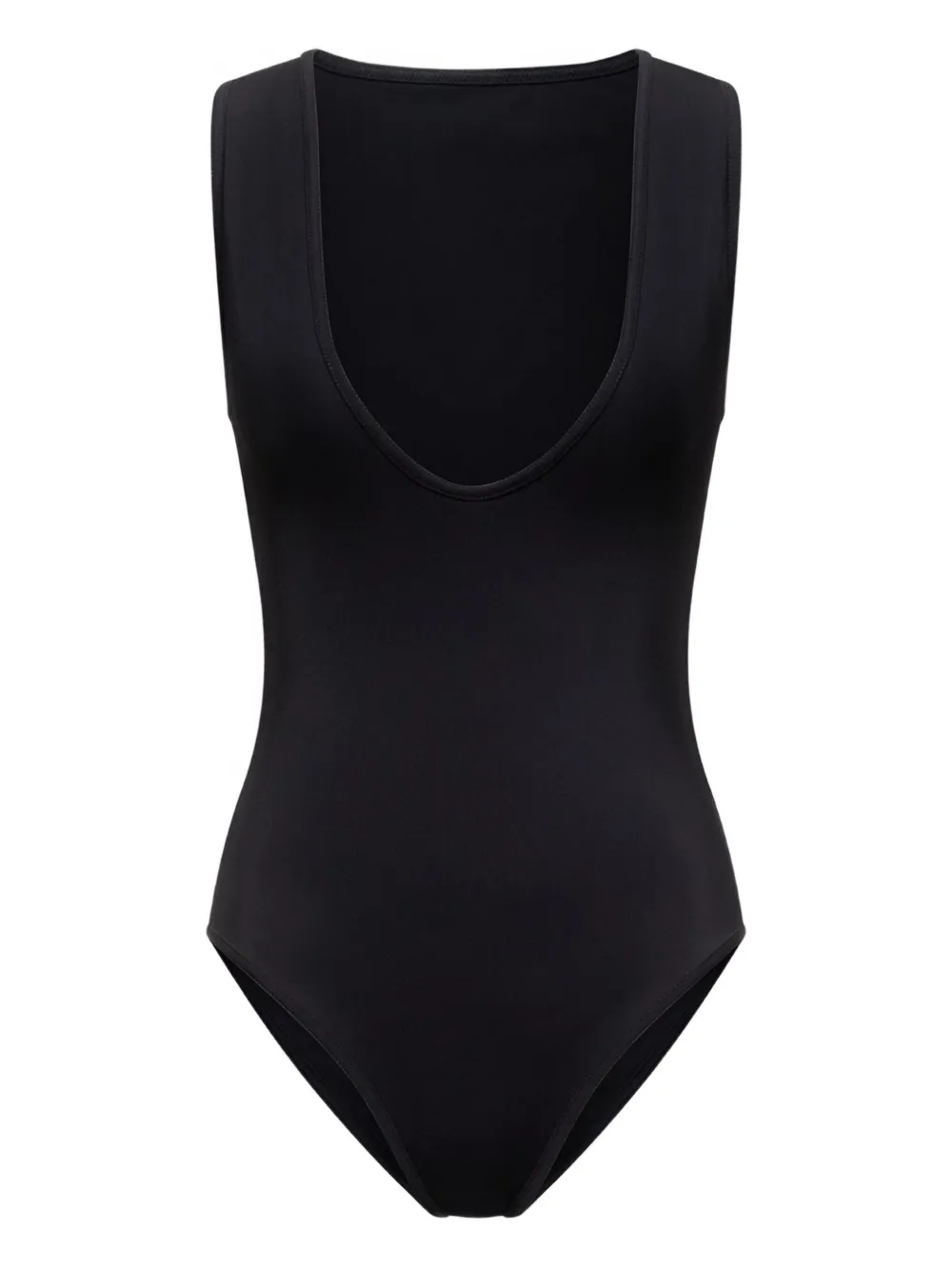 LouLou de Saison Gianna scoop-neck swimsuit | Black | Image 1
