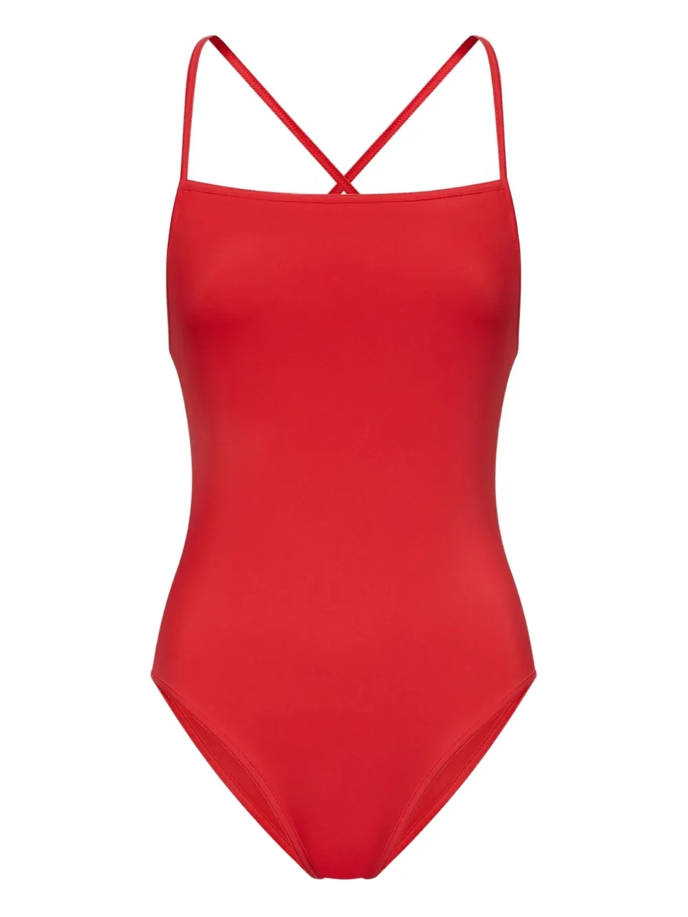 LouLou de Saison Itak cross-back swimsuit | Red | Image 1