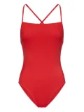 LouLou de Saison Itak cross-back swimsuit - Red