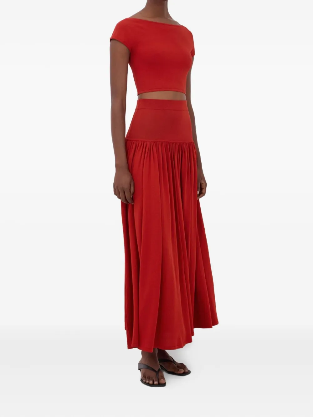 LouLou de Saison Polly boat-neck short-sleeve top | T-Shirts & Jersey Shirts | Image 2