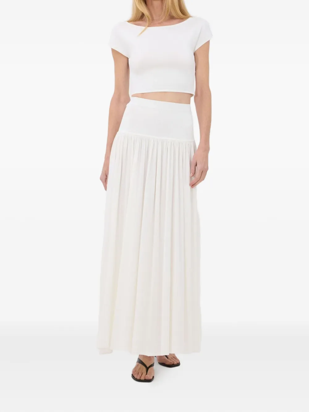 LouLou de Saison Polly boat-neck jersey top | T-Shirts & Jersey Shirts | Image 2