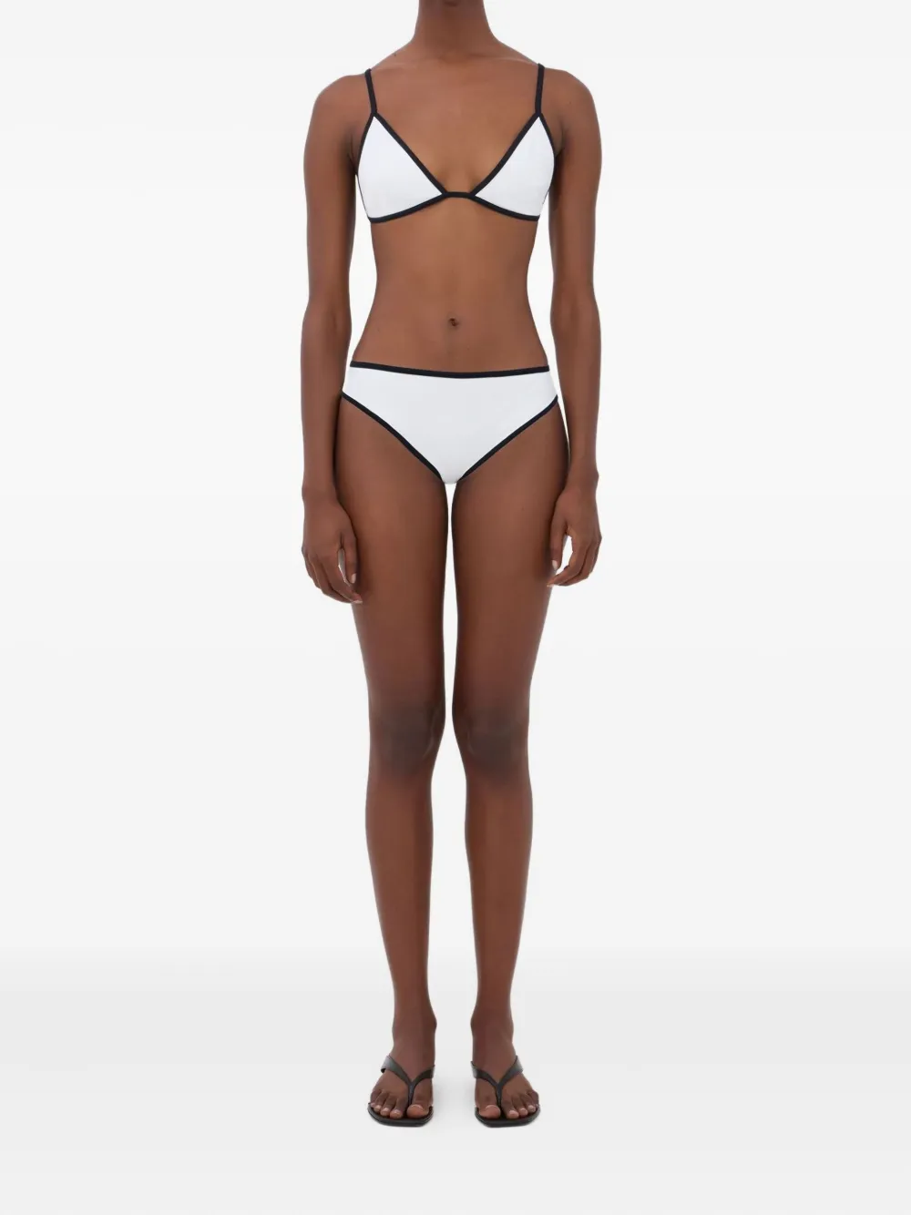 LouLou de Saison contrast-trim bikini bottom | Bikinis | Image 2