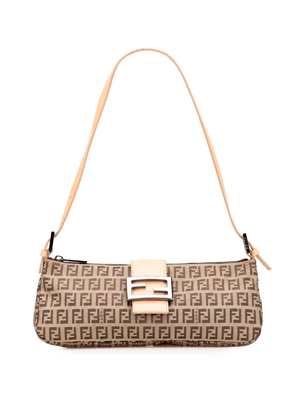 Fendi Pre-Owned 2000-2010 Zucchino Canvas shoulder bag | Brown | Image 1