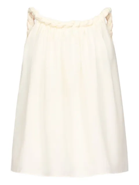 LouLou de Saison Garino voile gathered top