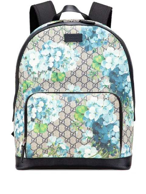 Gucci Pre-Owned 2016-2025 GG Supreme Blooms Day rugzak