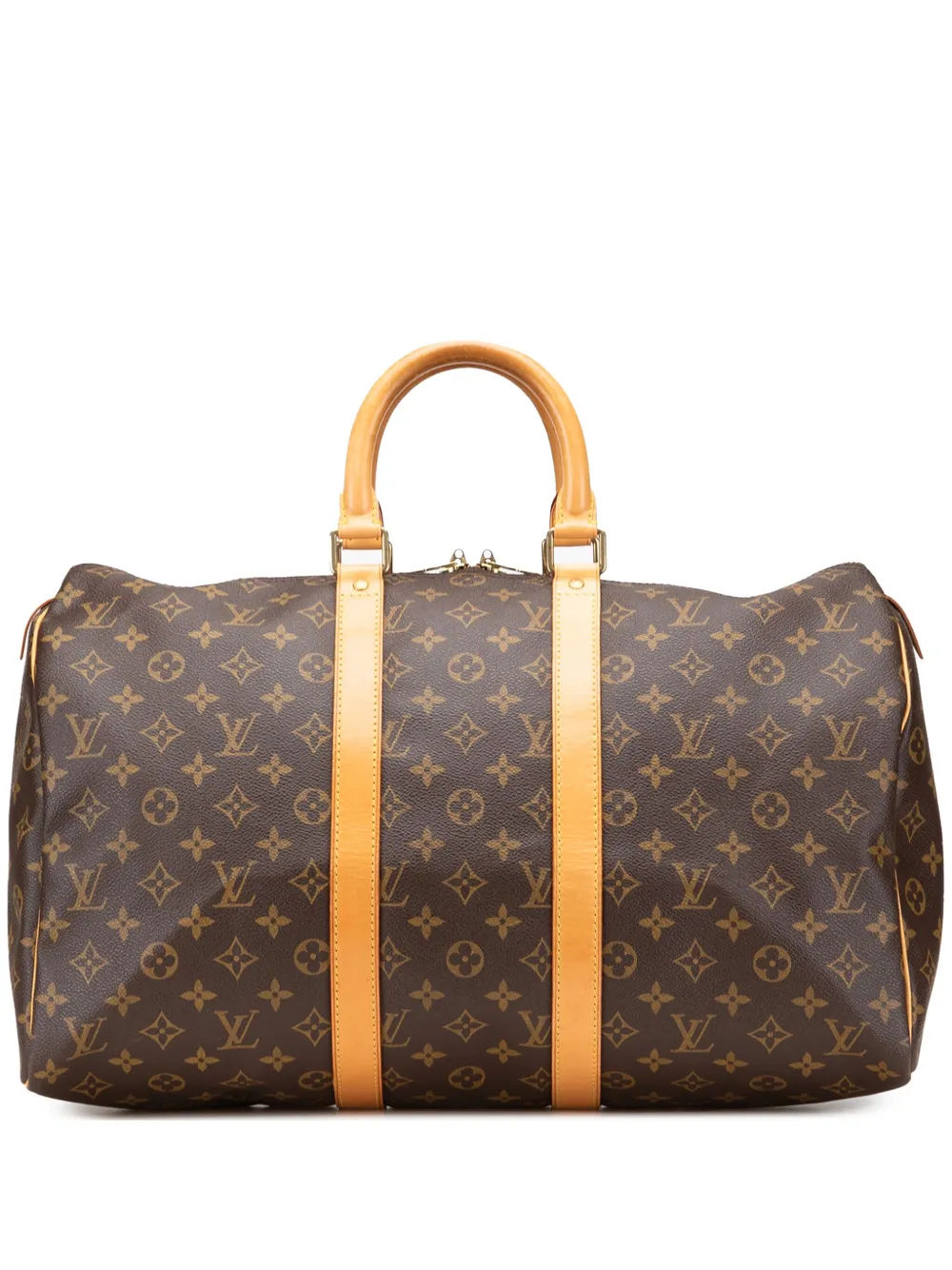 Louis Vuitton Pre-Owned 1998 Monogram Keepall 45 travel bag - ブラウン Louis Vuitton Pre-Owned 1998 Monogram Keepall 45 travel bag - ブラウン