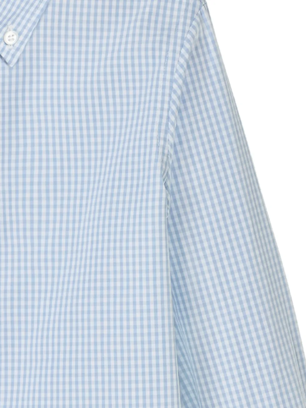 Brunello Cucinelli Kids checked shirt Blauw
