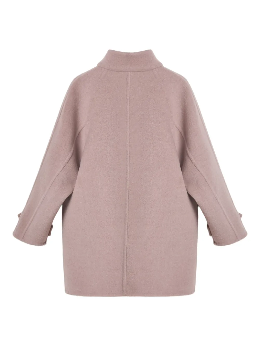 Brunello Cucinelli Kids wool double-breasted coat Roze