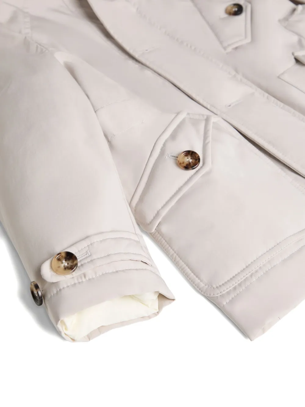 Brunello Cucinelli Kids single-breasted jacket Beige