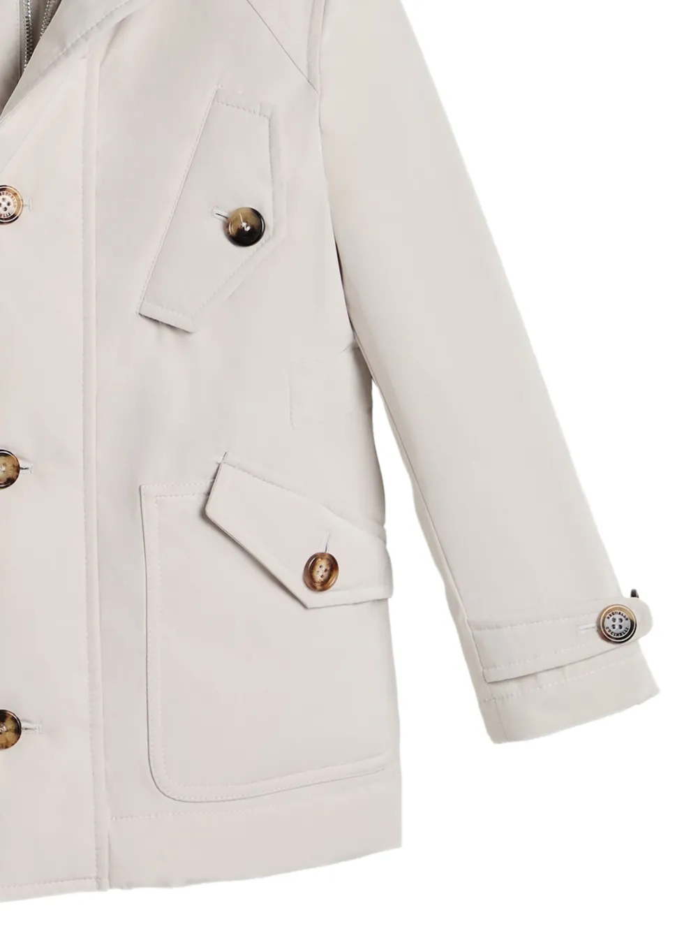 Brunello Cucinelli Kids single-breasted jacket Beige