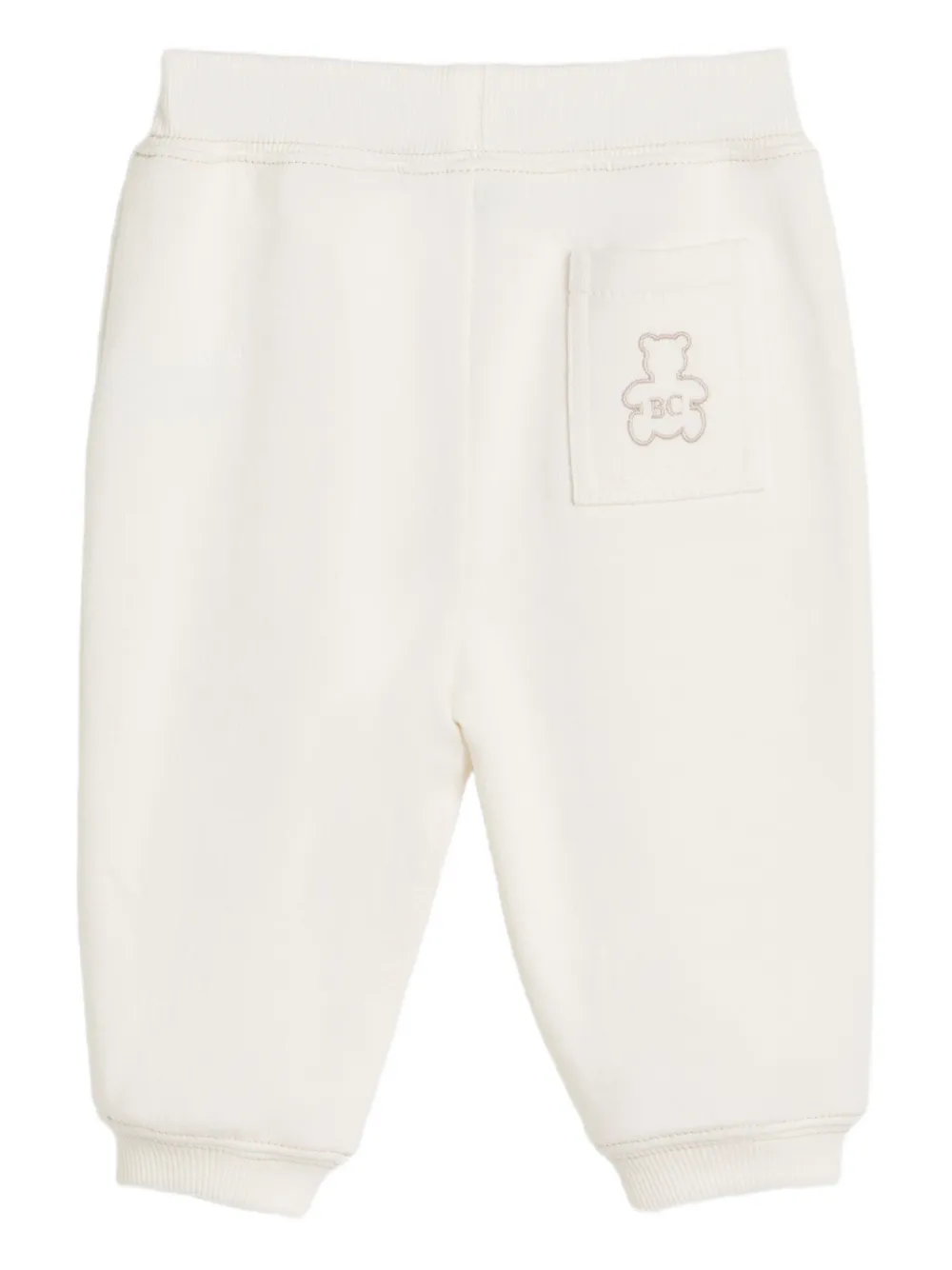 Brunello Cucinelli Logo-embroidered Trousers In White