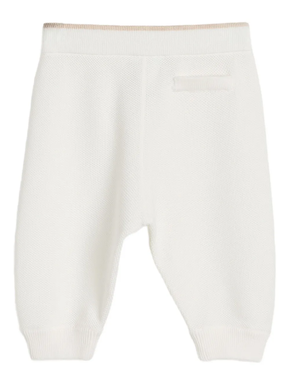 Brunello Cucinelli Kids cotton trousers Wit