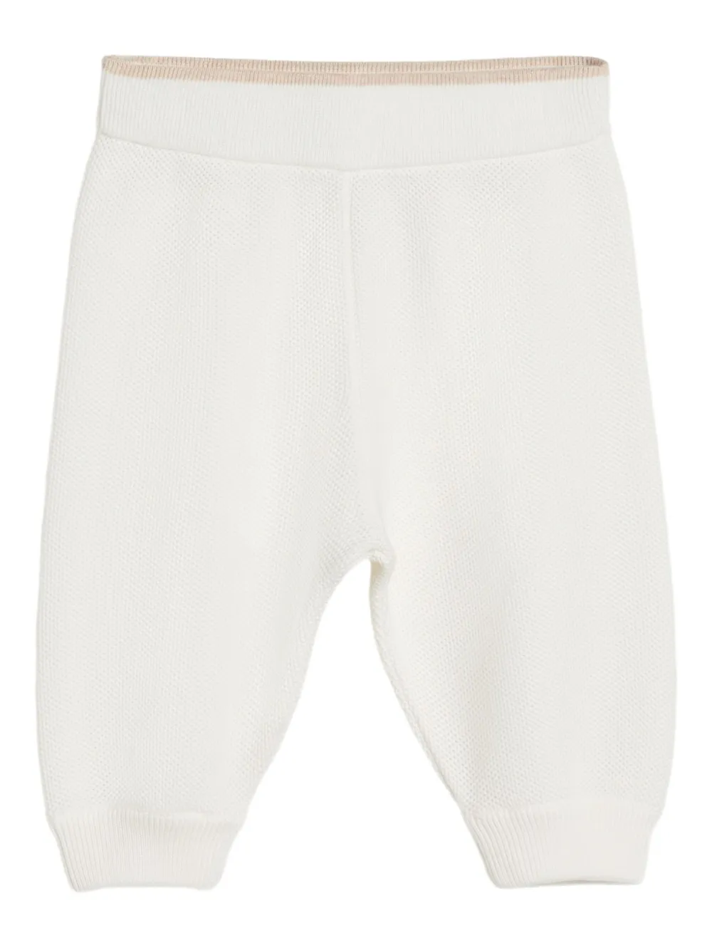 Brunello Cucinelli Kids cotton trousers Wit