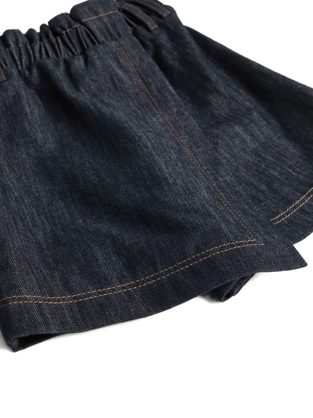 Brunello Cucinelli Kids asymmetric mini skirt | Casual Skirts | Image 2