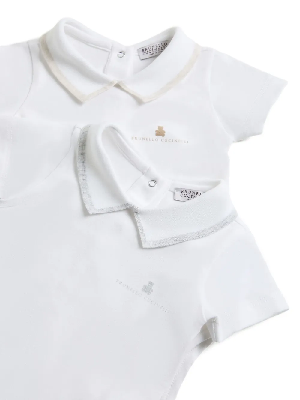 Brunello Cucinelli Kids Baby Bernie 2-piece bodysuit set Wit