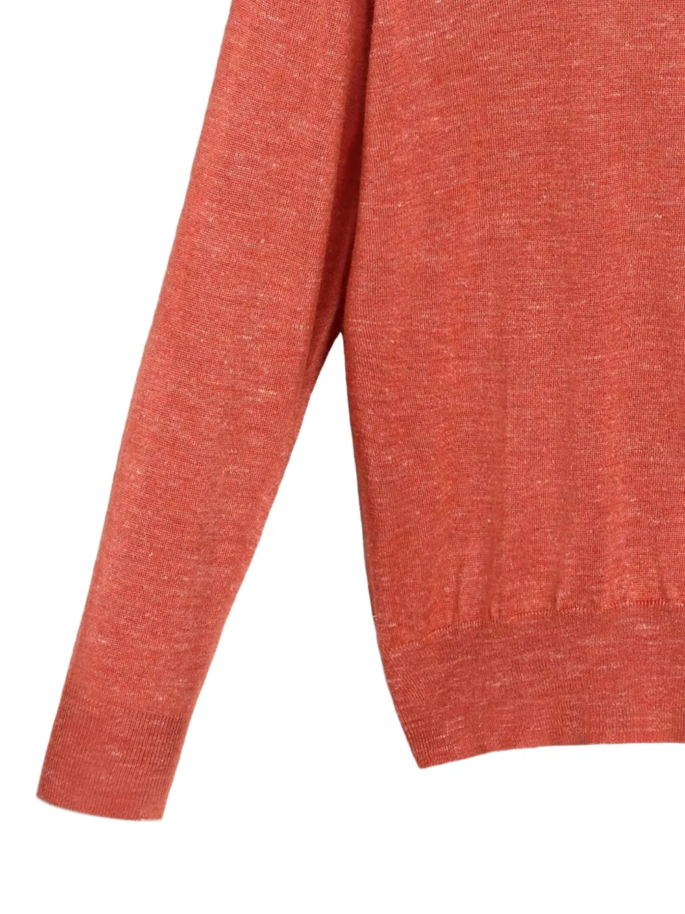 Brunello Cucinelli Kids jersey T-shirt Oranje