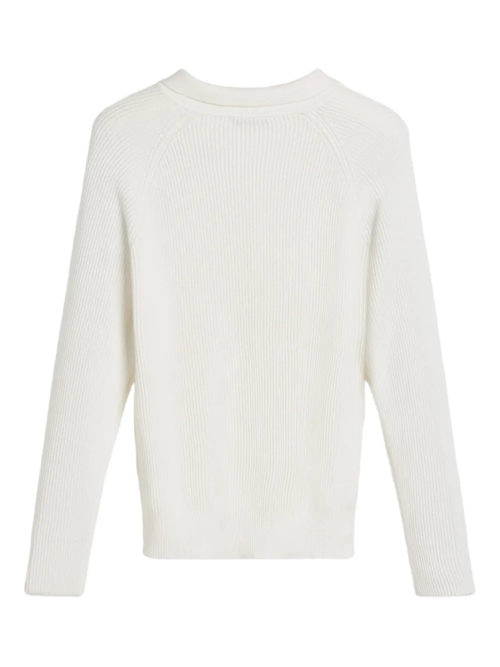 Brunello Cucinelli Kids knitted polo shirt Wit