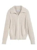 Brunello Cucinelli Kids cotton-blend cardigan - Neutrals