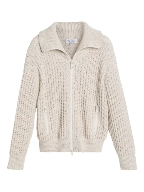 Brunello Cucinelli Kids Vest van katoenblend