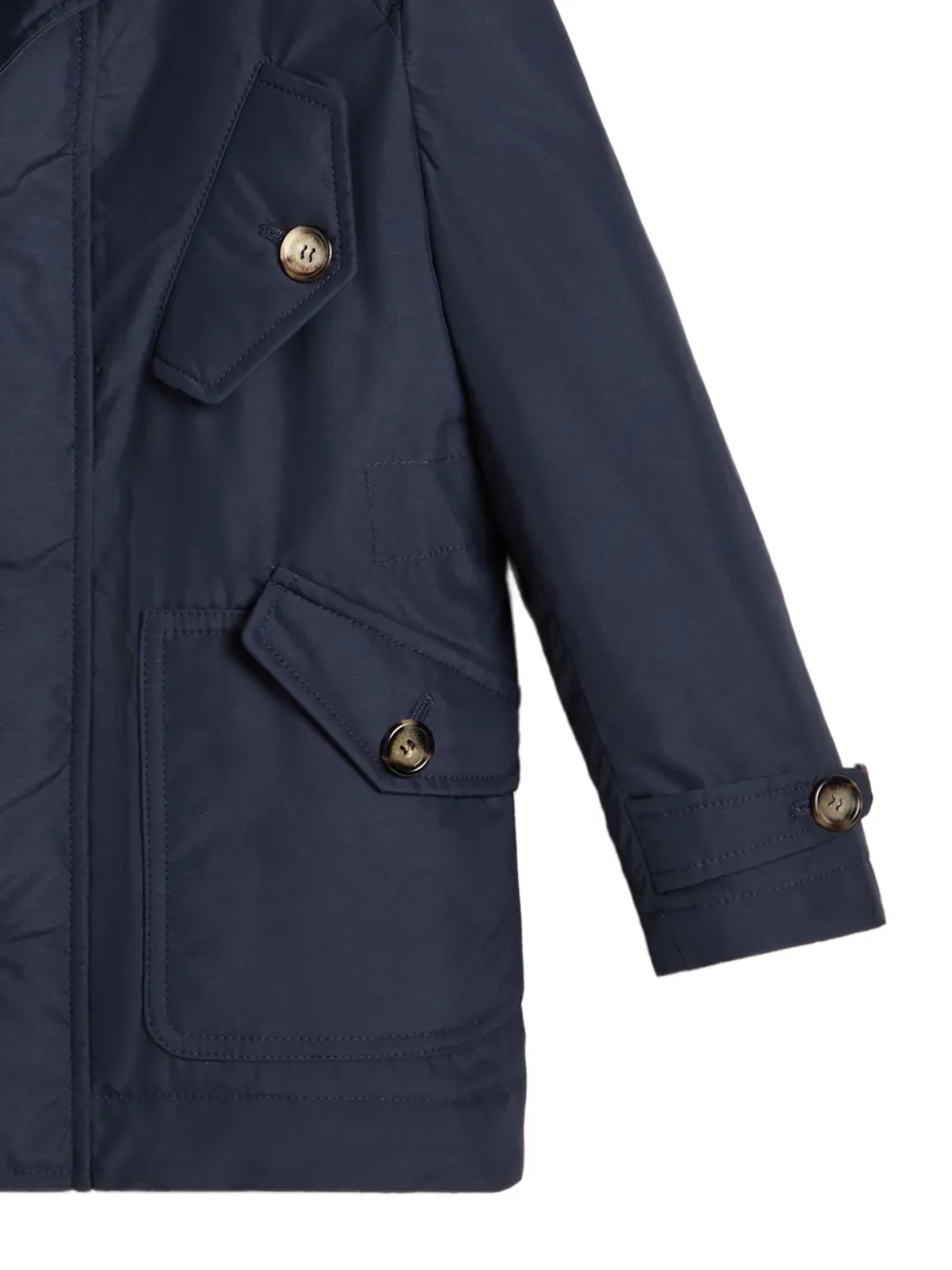 Brunello Cucinelli Kids padded jacket Blauw