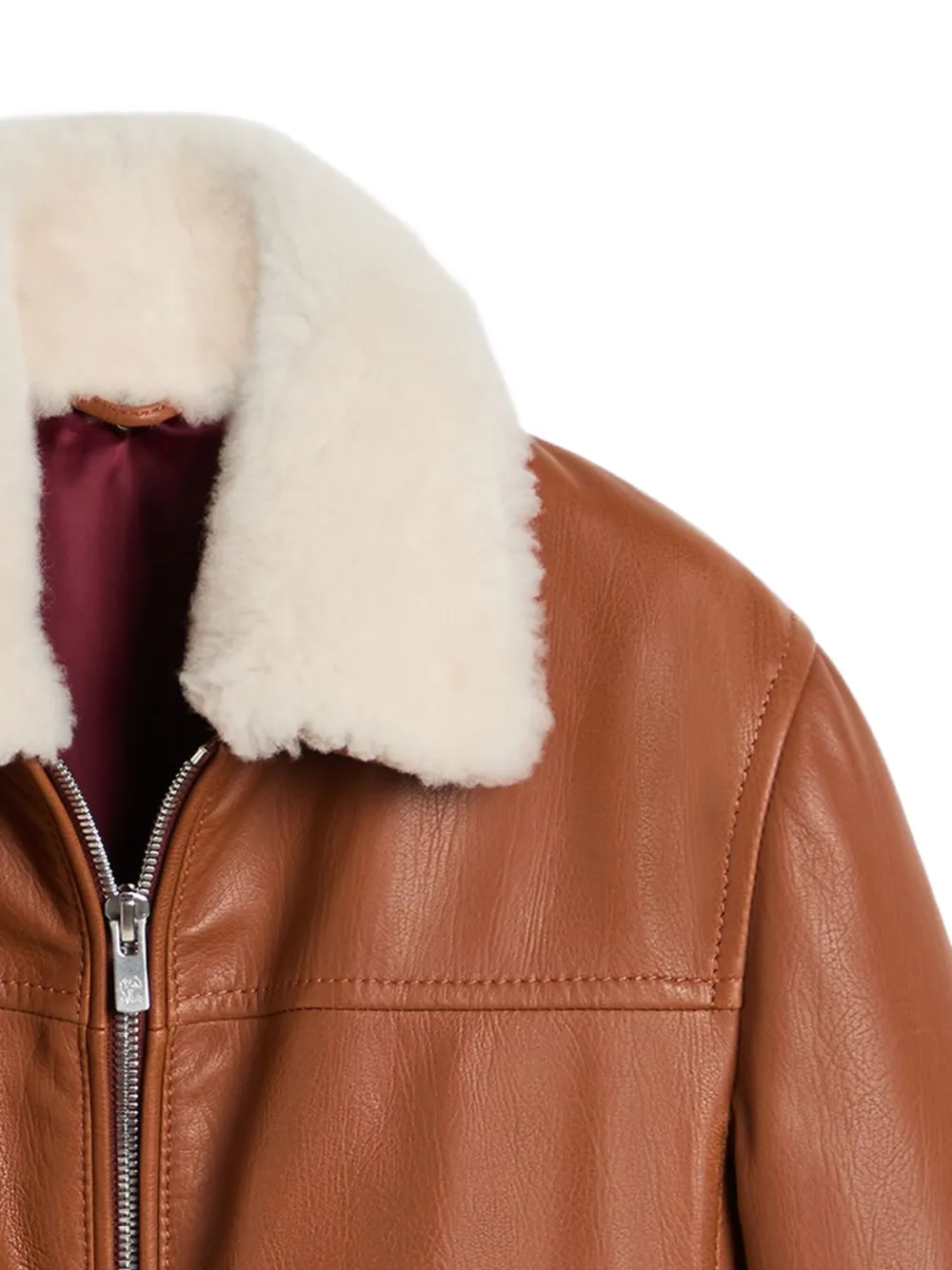 Brunello Cucinelli Kids shearling jacket Bruin
