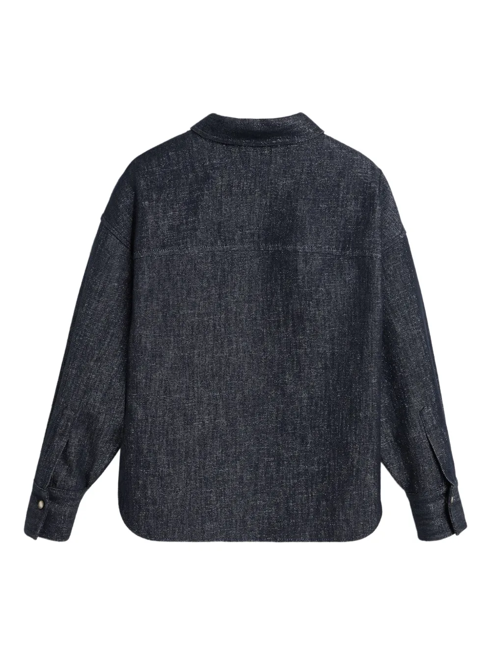 Brunello Cucinelli Kids denim shirt Blauw
