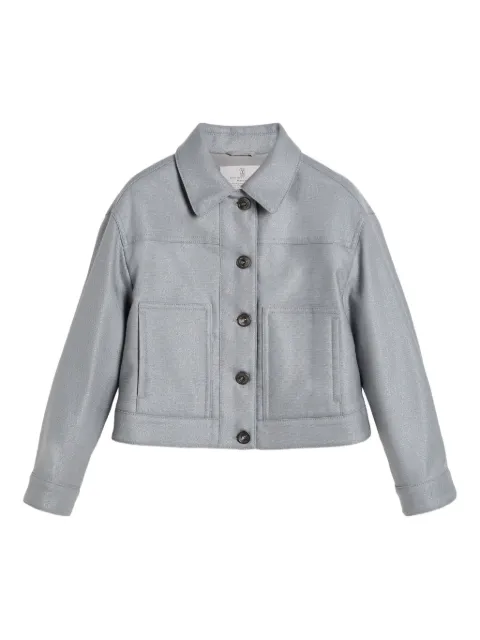 Brunello Cucinelli Kids جاكيت صوف