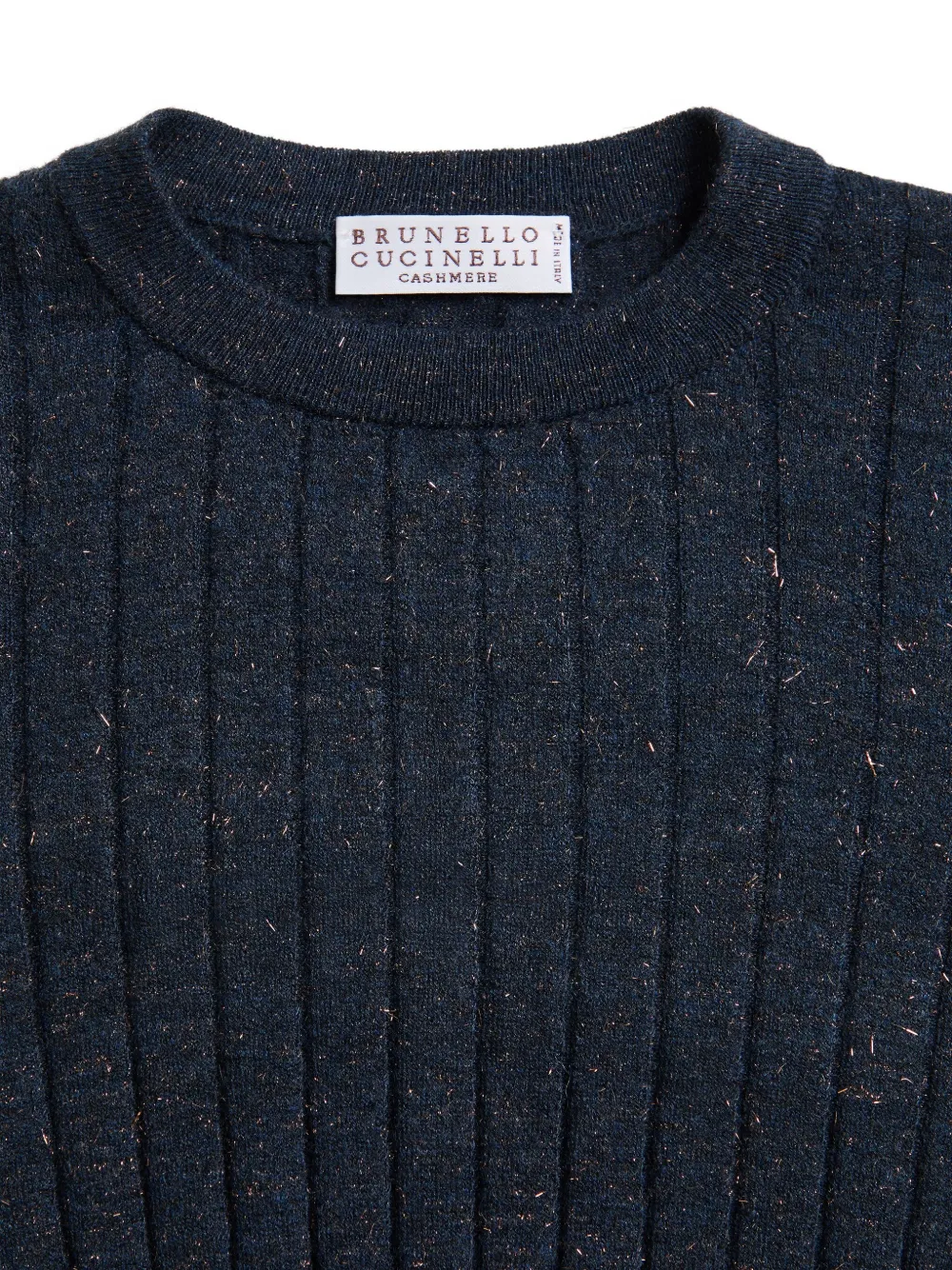 Brunello Cucinelli Kids cashmere jumper Blauw