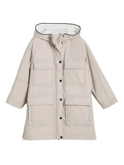 Brunello Cucinelli Kids Taffeta parka