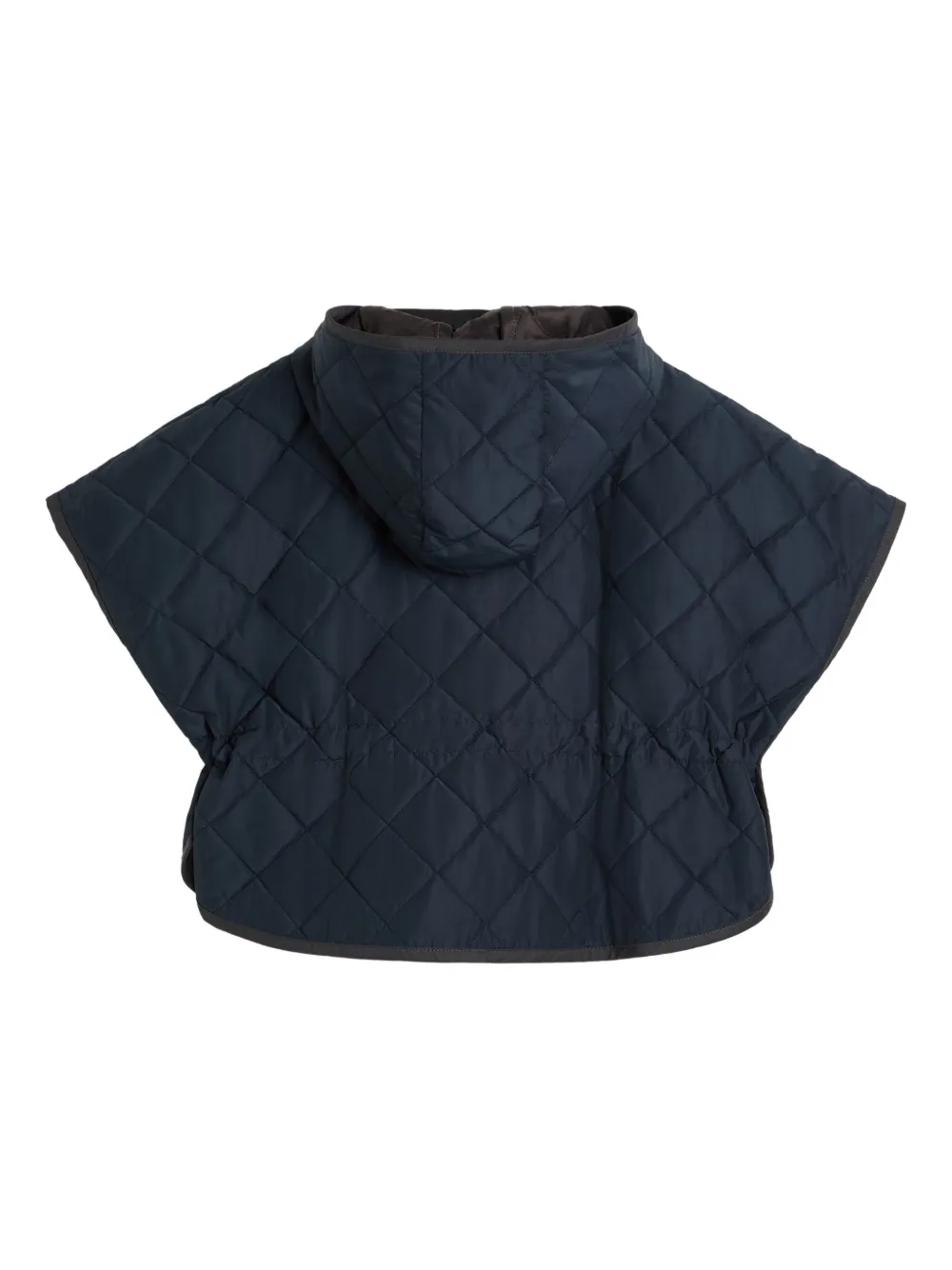 Brunello Cucinelli Kids quilted jacket | Blue | Image 1