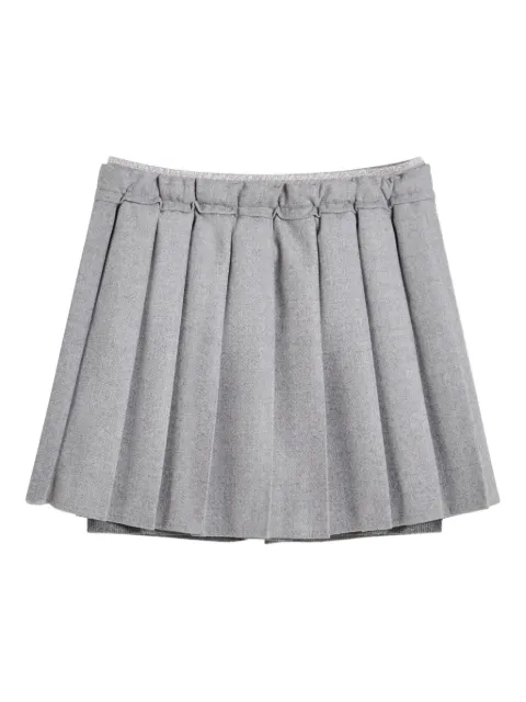 Brunello Cucinelli Kids 褶裥裙摆