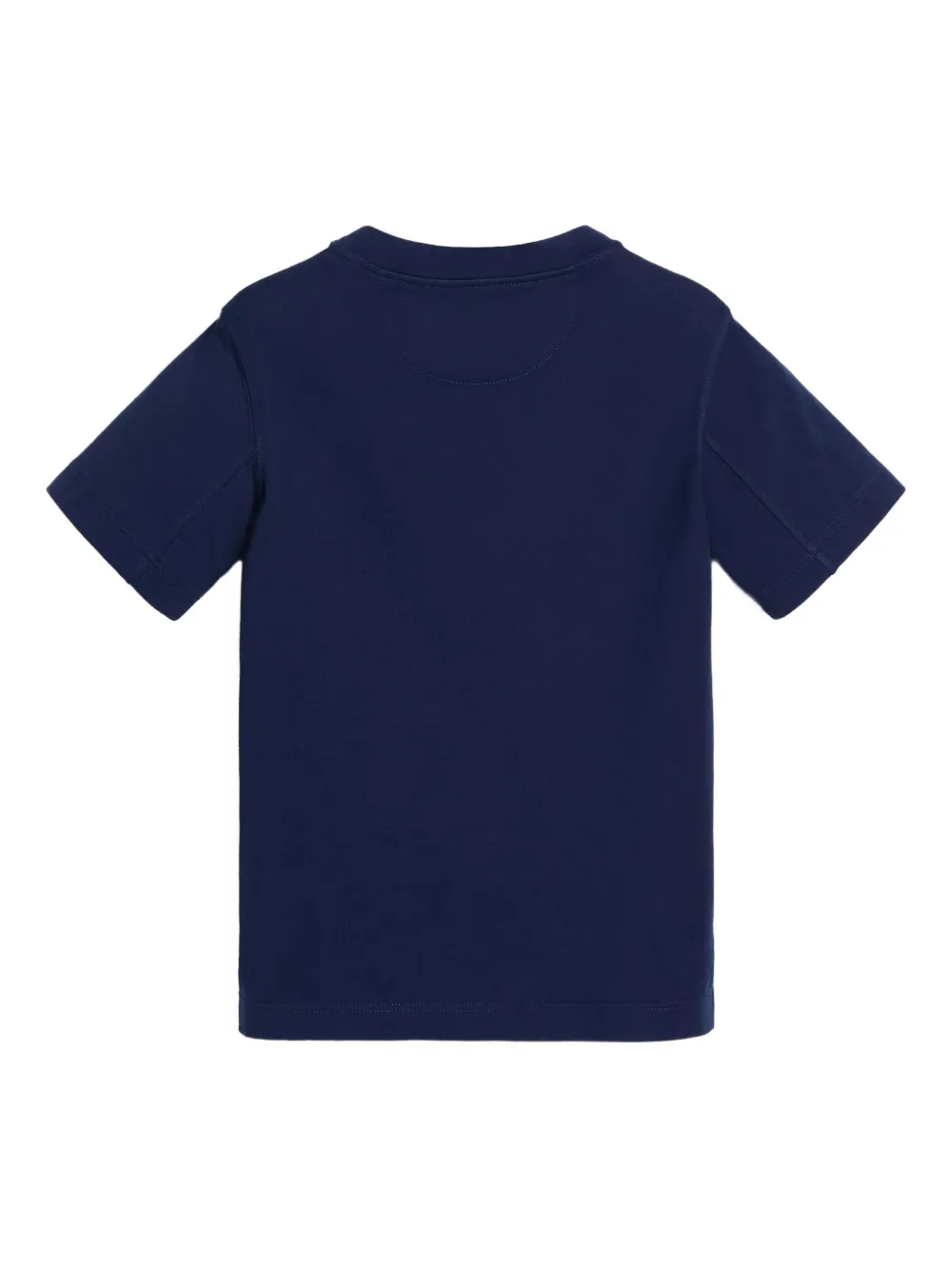 Brunello Cucinelli Kids jersey T-shirt Blauw