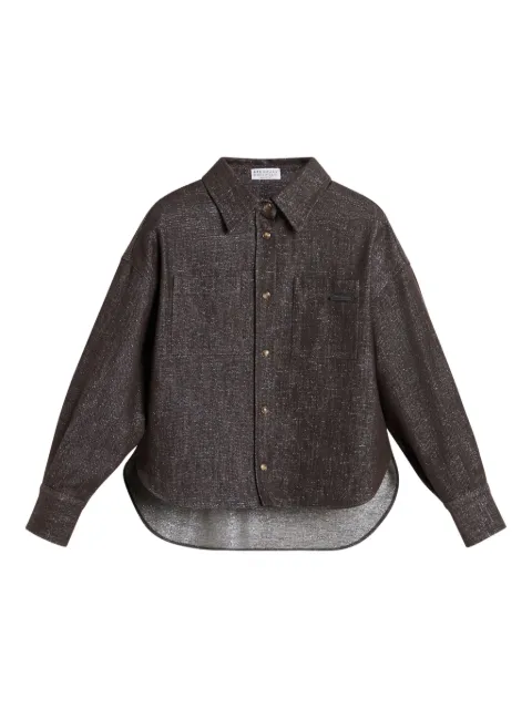 Brunello Cucinelli Kids denim shirt