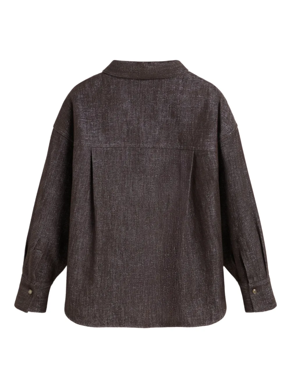 Brunello Cucinelli Kids denim shirt Bruin