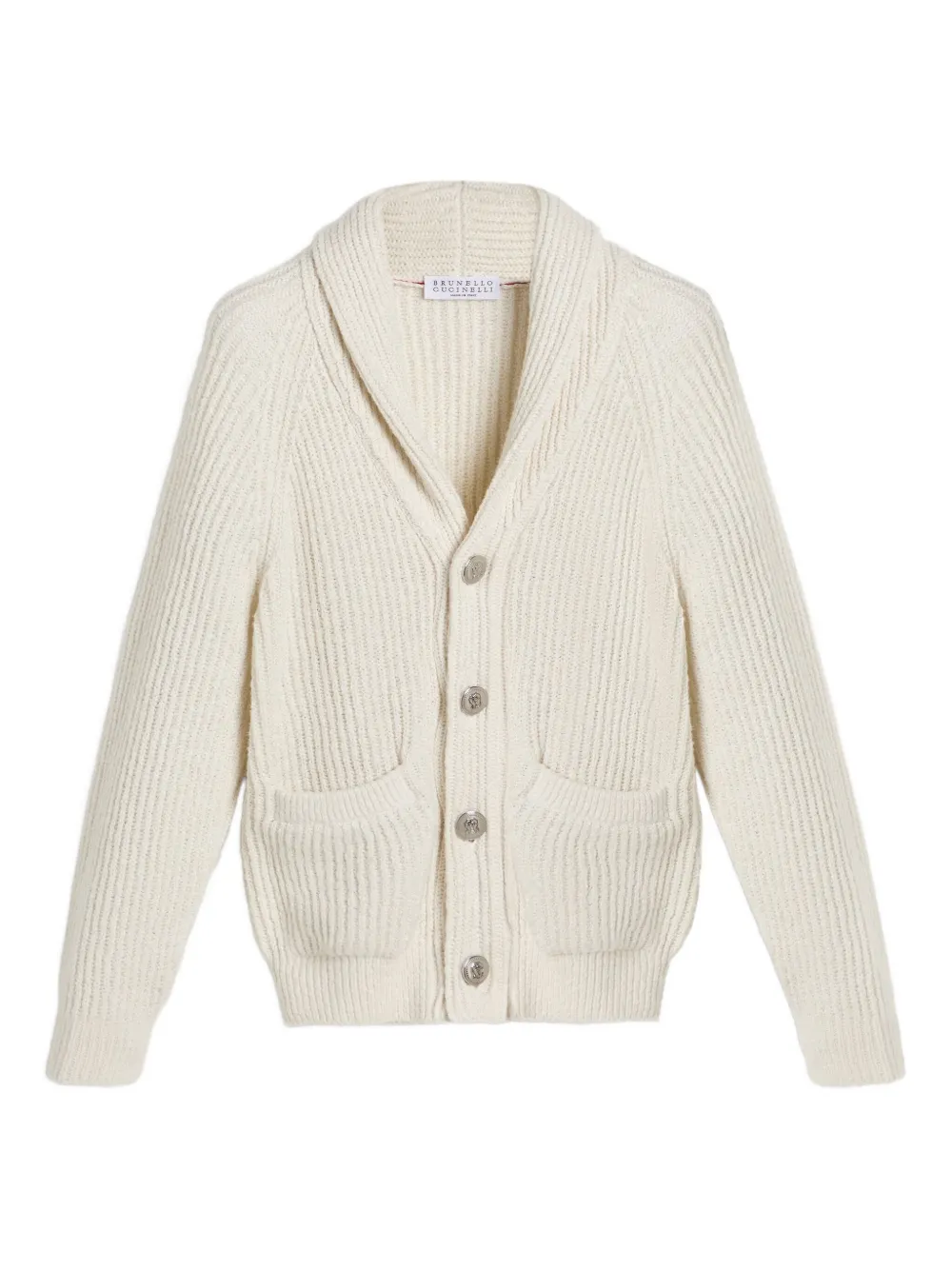 Brunello Cucinelli Kids Geribbeld vest Beige