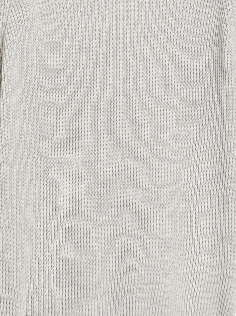 Brunello Cucinelli Kids Geribbelde sweater Grijs