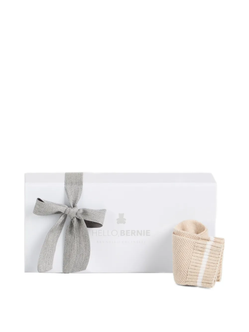  Brunello Cucinelli Kids Cotton Socks - Neutrals 