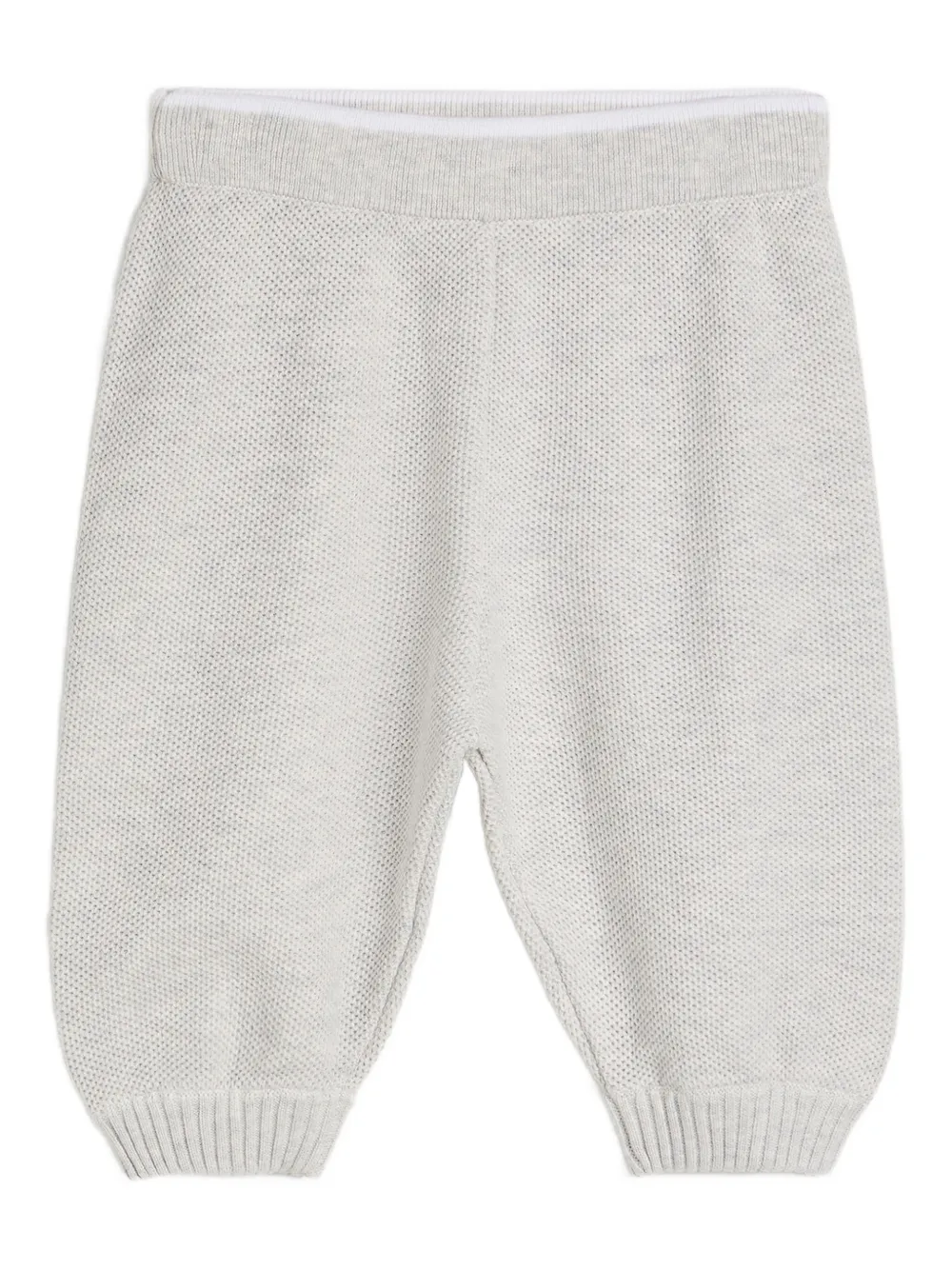 Brunello Cucinelli Kids Cotton Baby trousers Grijs
