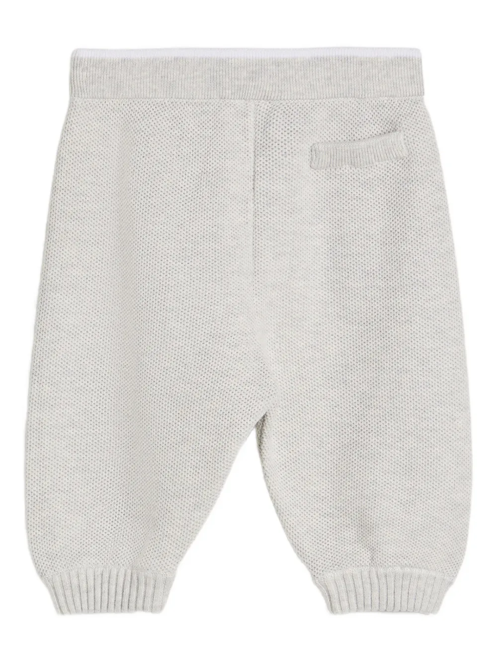Brunello Cucinelli Kids Cotton Baby trousers Grijs