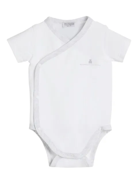Brunello Cucinelli Kids Body aus Baumwollstretch