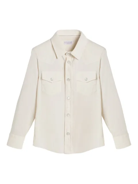 Brunello Cucinelli Kids corduroy shirt