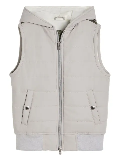 Brunello Cucinelli Kids padded vest 