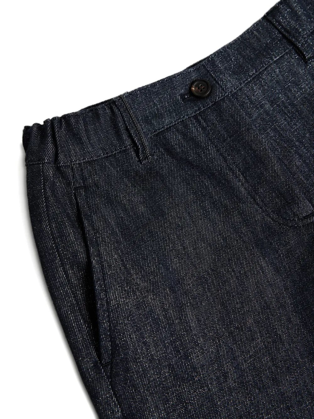 Brunello Cucinelli Kids cotton jeans Blauw