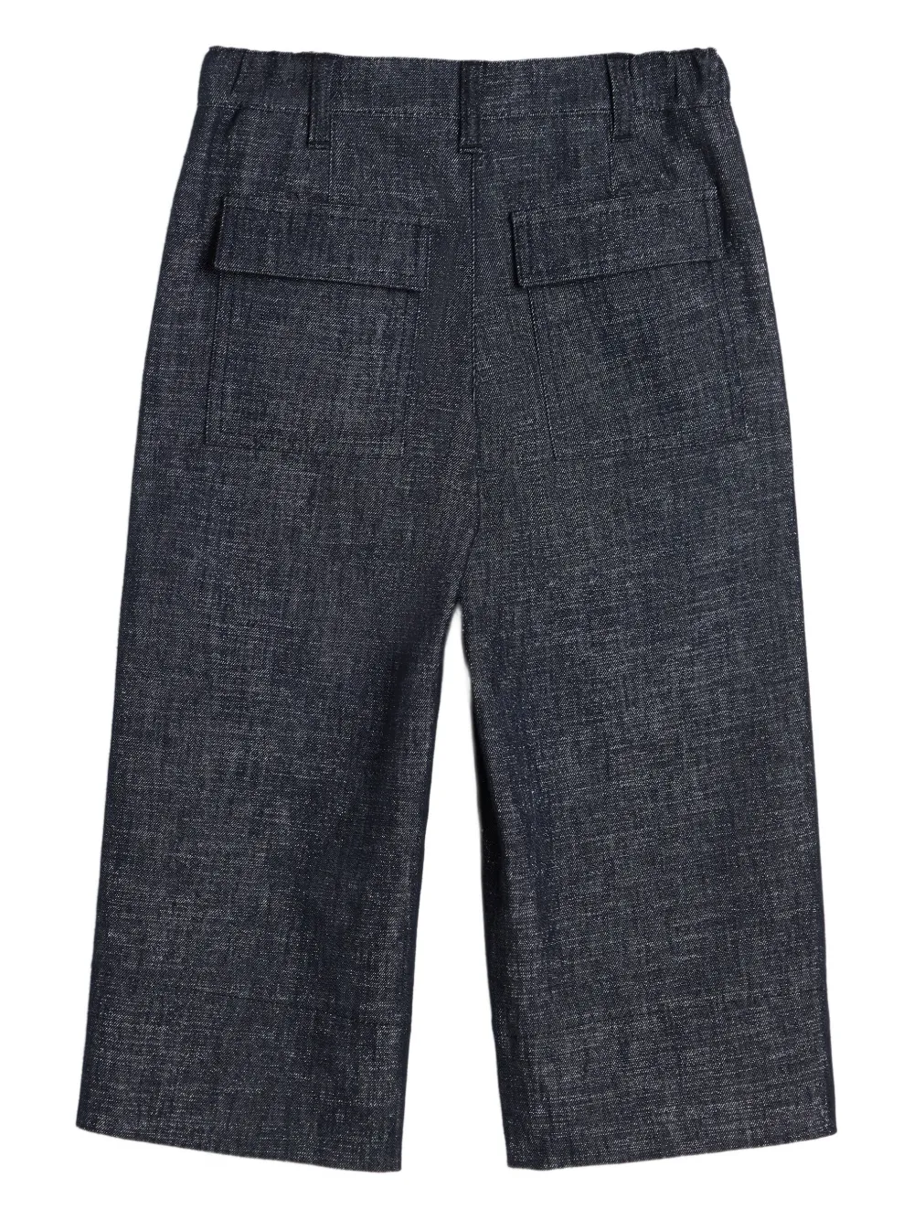Brunello Cucinelli Kids cotton jeans Blauw