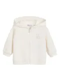 Brunello Cucinelli Kids Baby Bernie hoodie - White